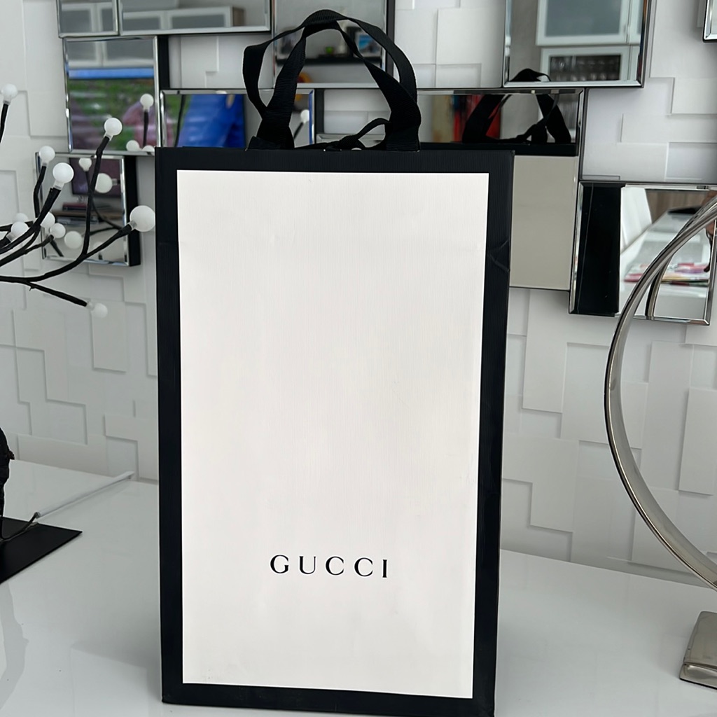 Gucci Paper Shopping Bag